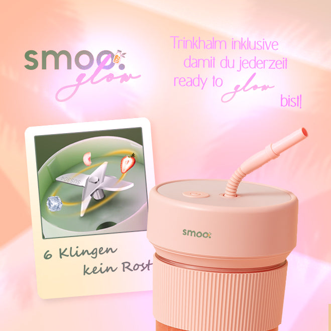 smoo.glow – Smoothie to go, stylisch & praktisch